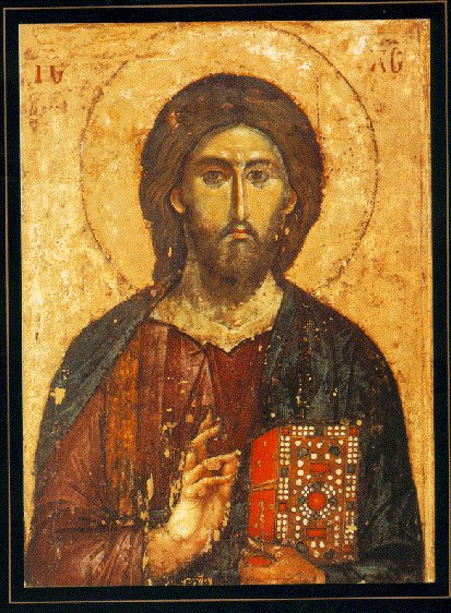 Christ , Mt.Athos, 13th century